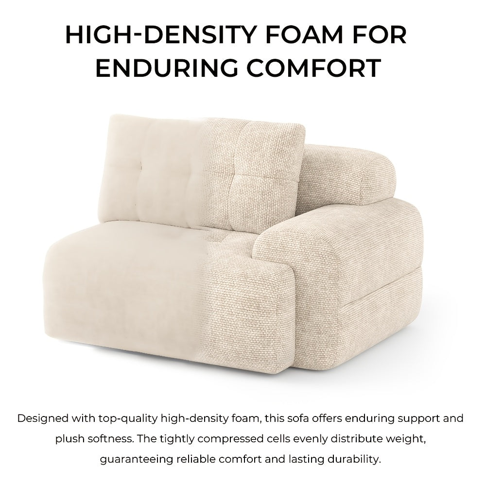 Sofá em U Gigante Conforto Premium Montagem Zero