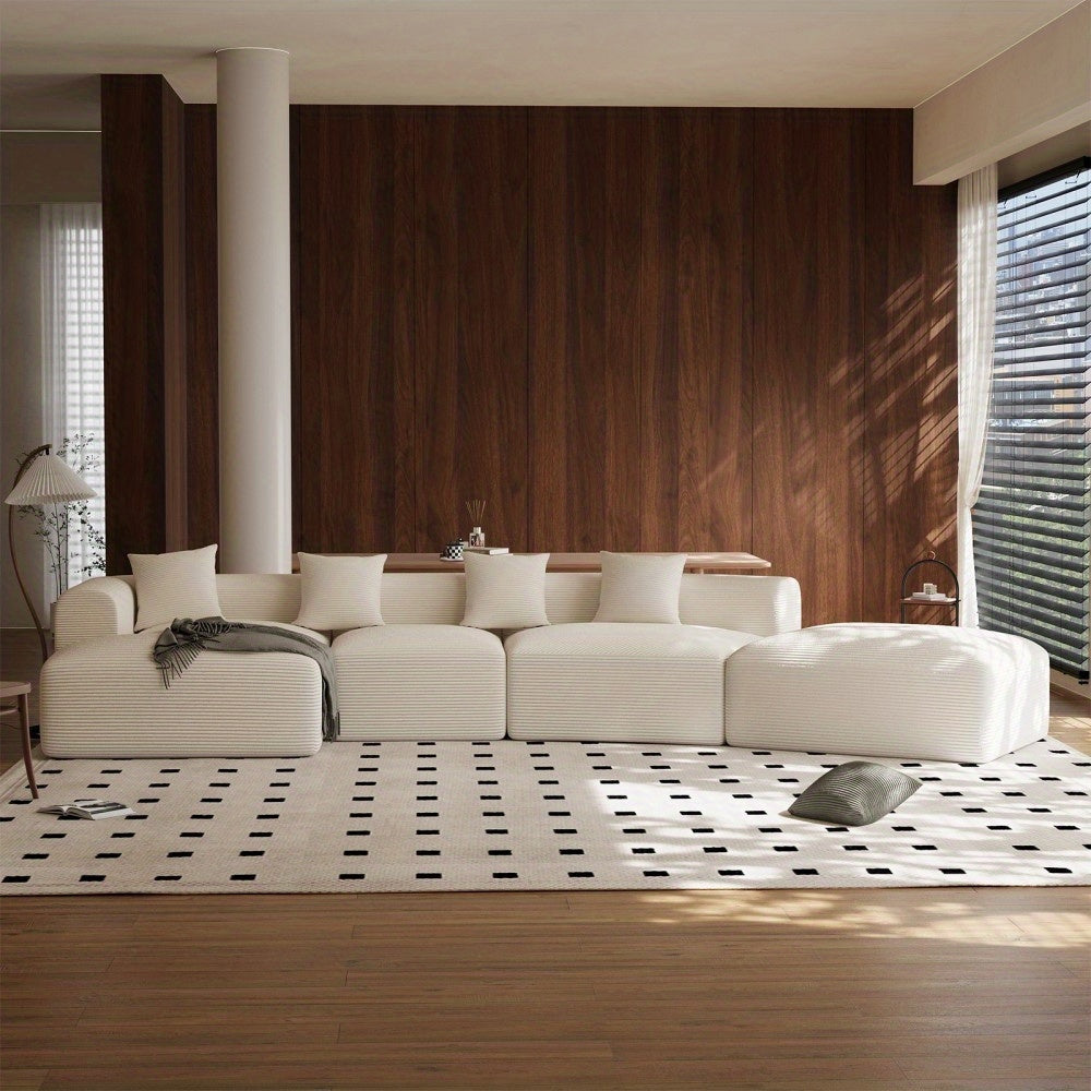 Sofá Modular 5 Lugares Extra Grande Conforto Maximo