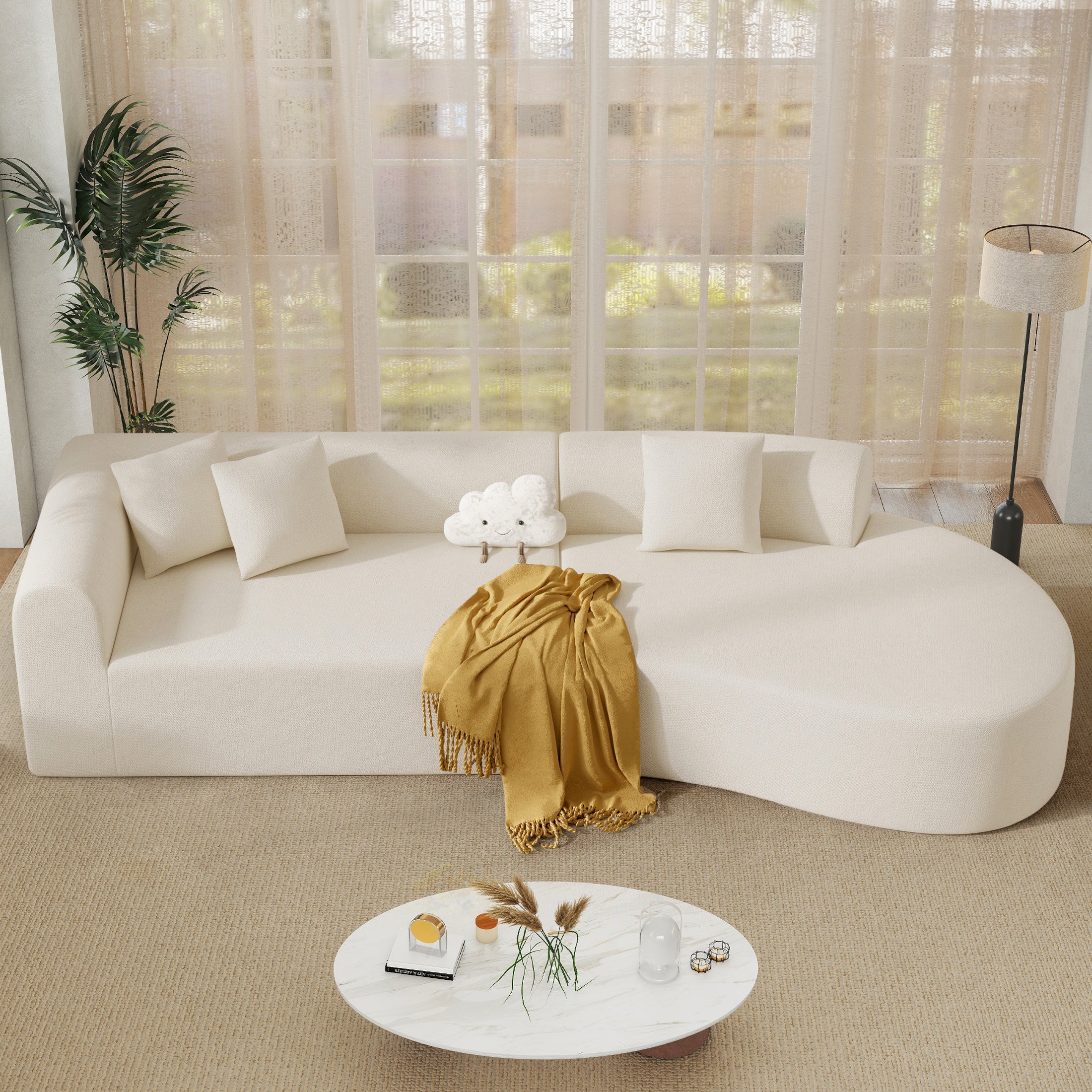 Sofá 4 Lugares Conforto Maximo Entrega Imediata